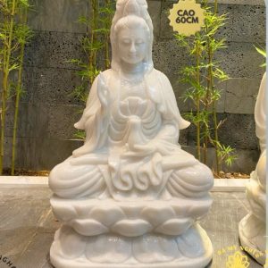 Tượng Quan Thế Âm Bồ Tát ngồi cao 30-40-50-60cm